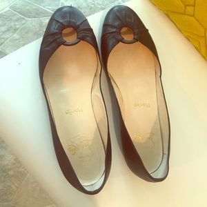 Christian Louboutin Black flats